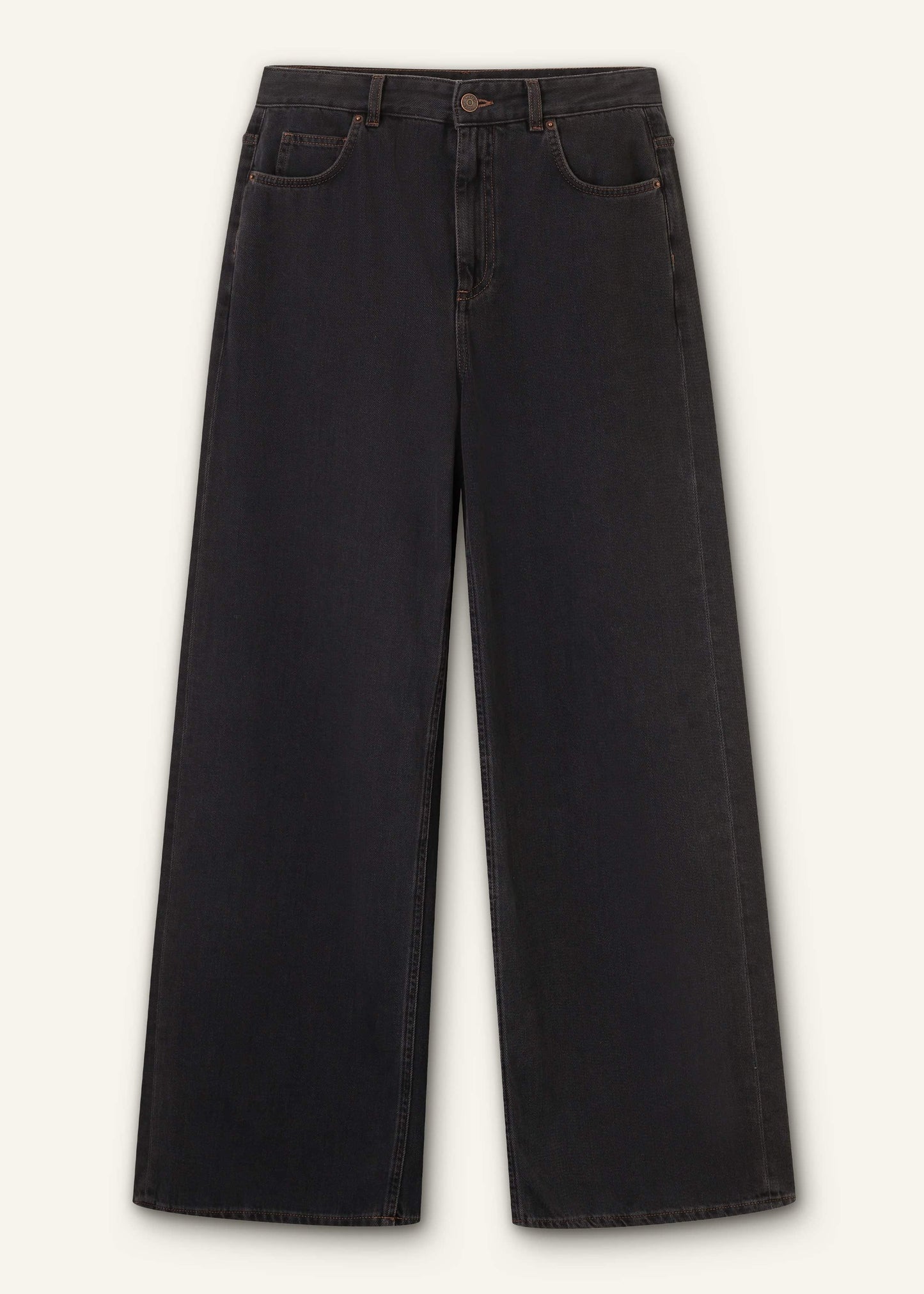 Black Every-Wear Baggy Jean