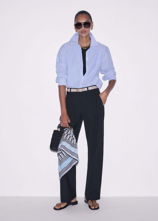 Black Clever Tapered Pant
