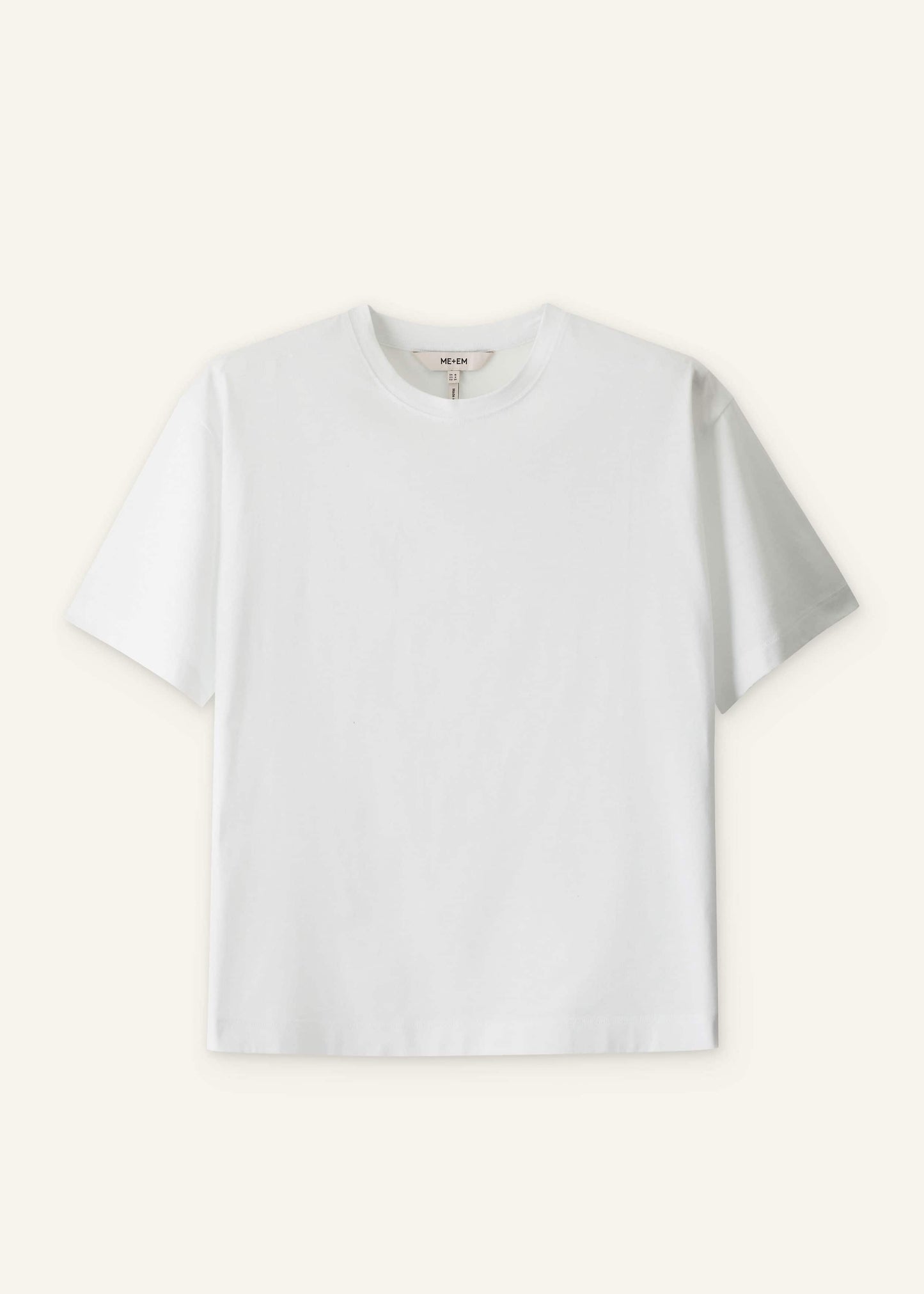 White Oversized Tee