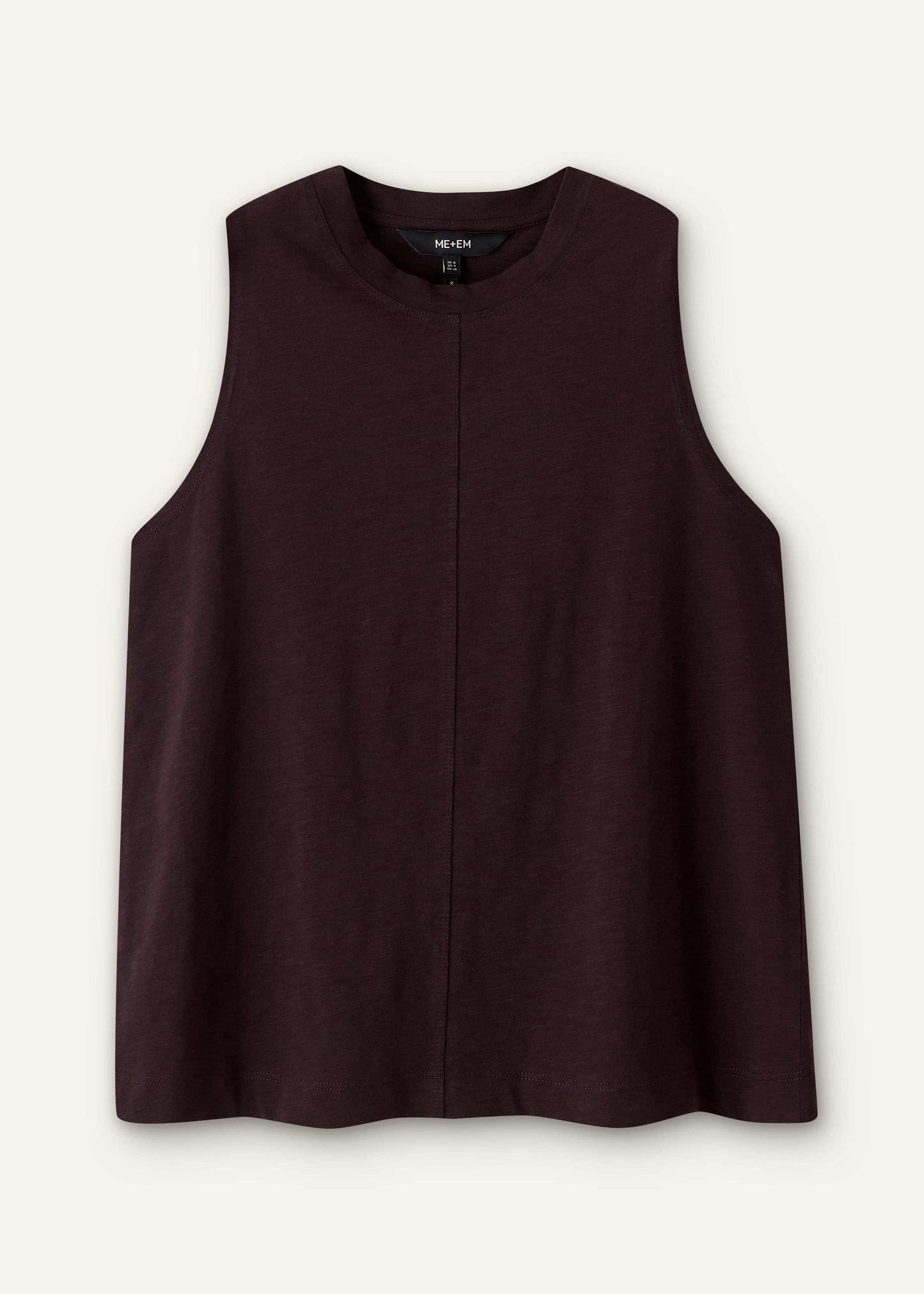 Brown Racerback Swing Top