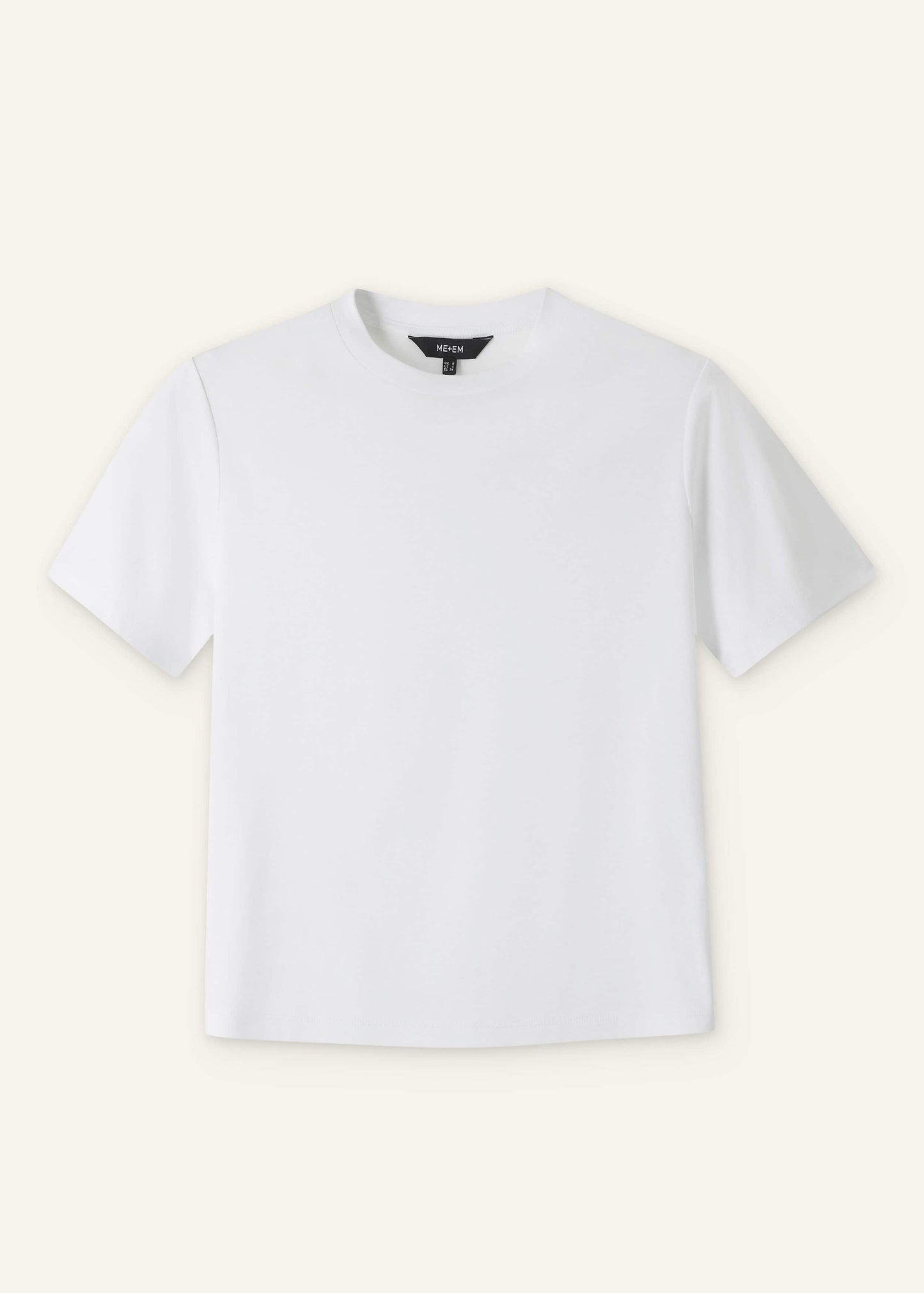 White Under Suit Tailoring Tee