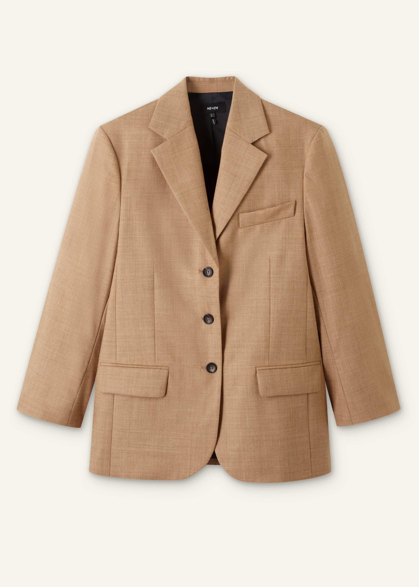 Brown Icon Oversized Blazer