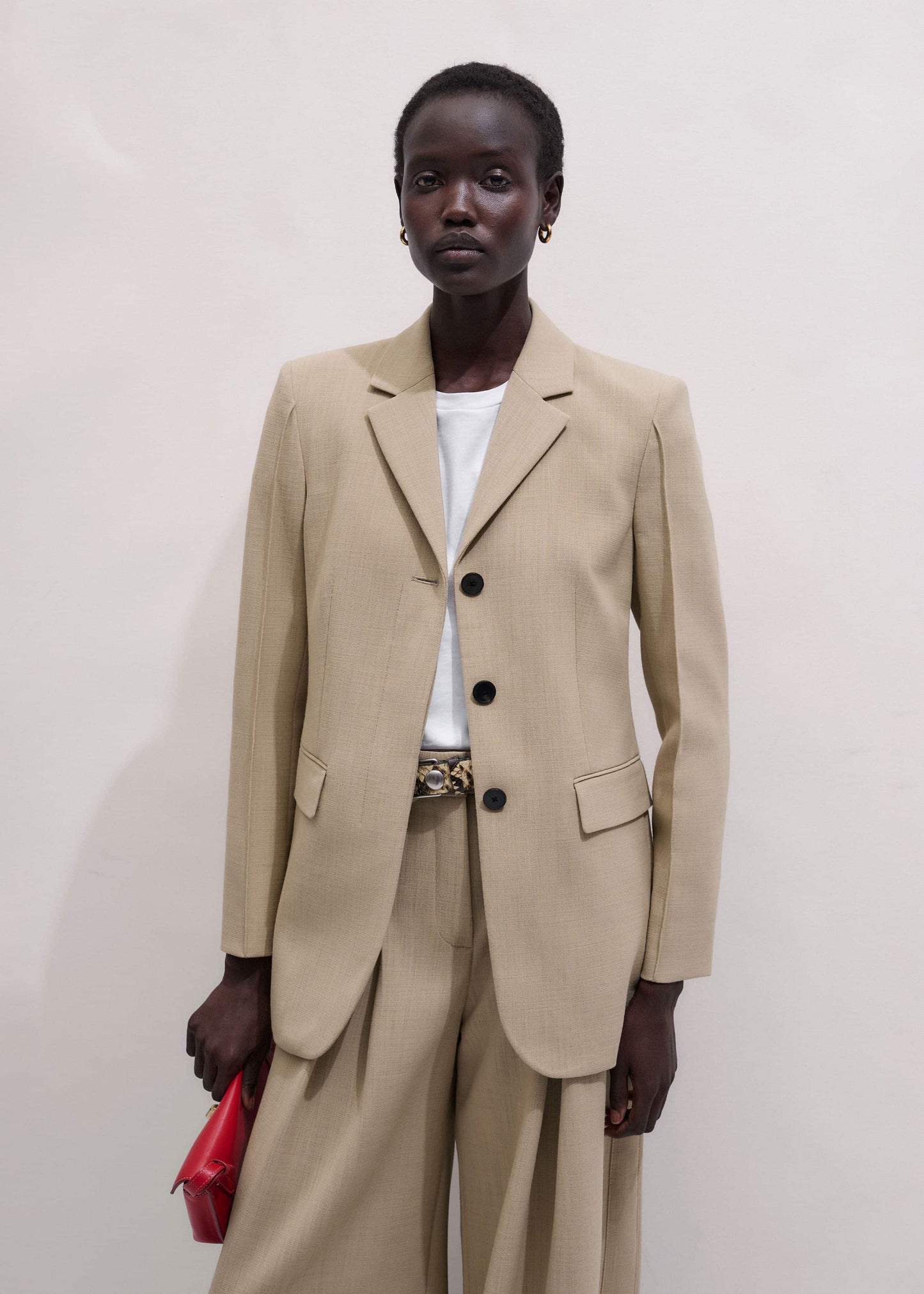 Sand Slim Contour Blazer