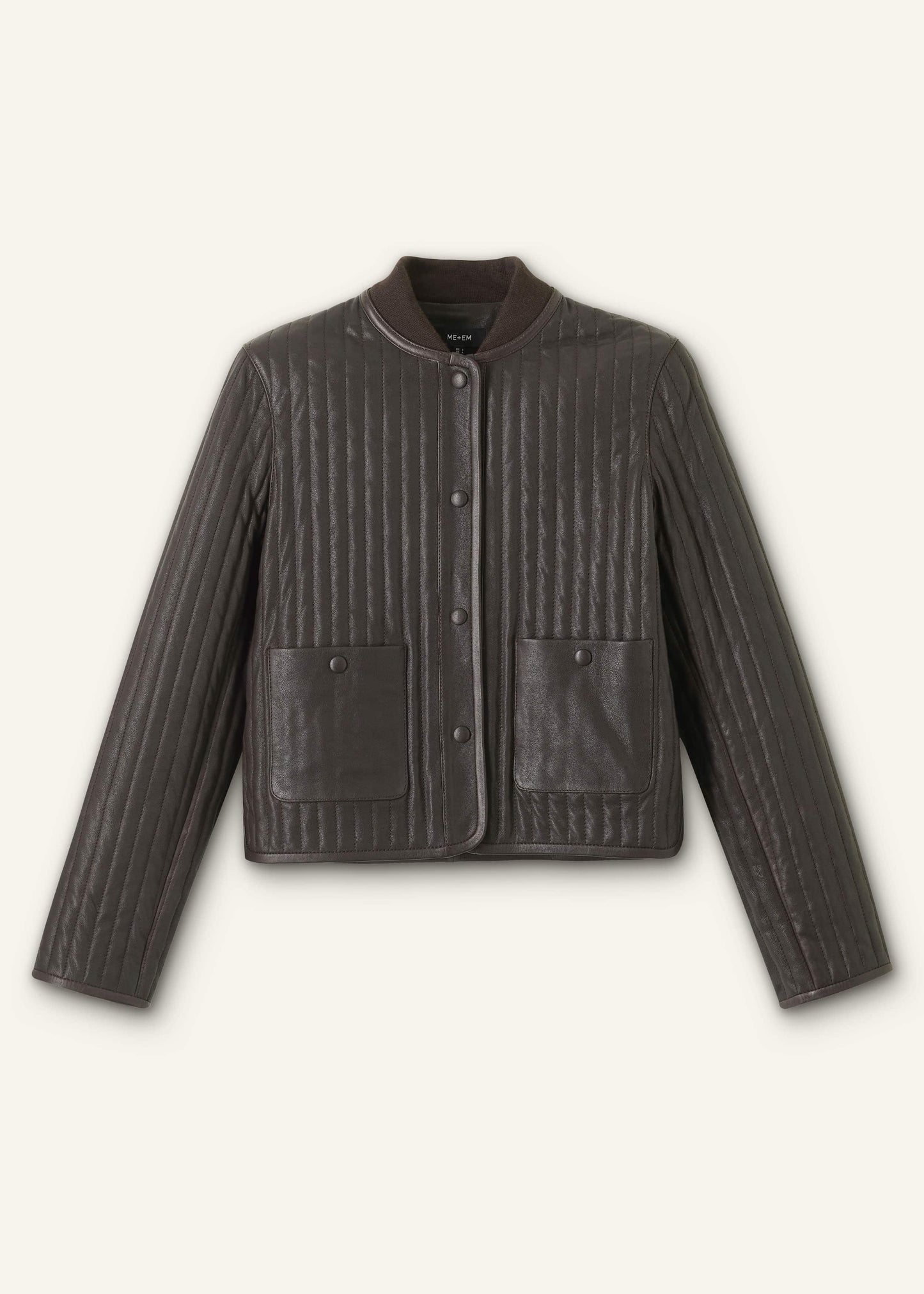 Brown Quilted Weekend Jacket