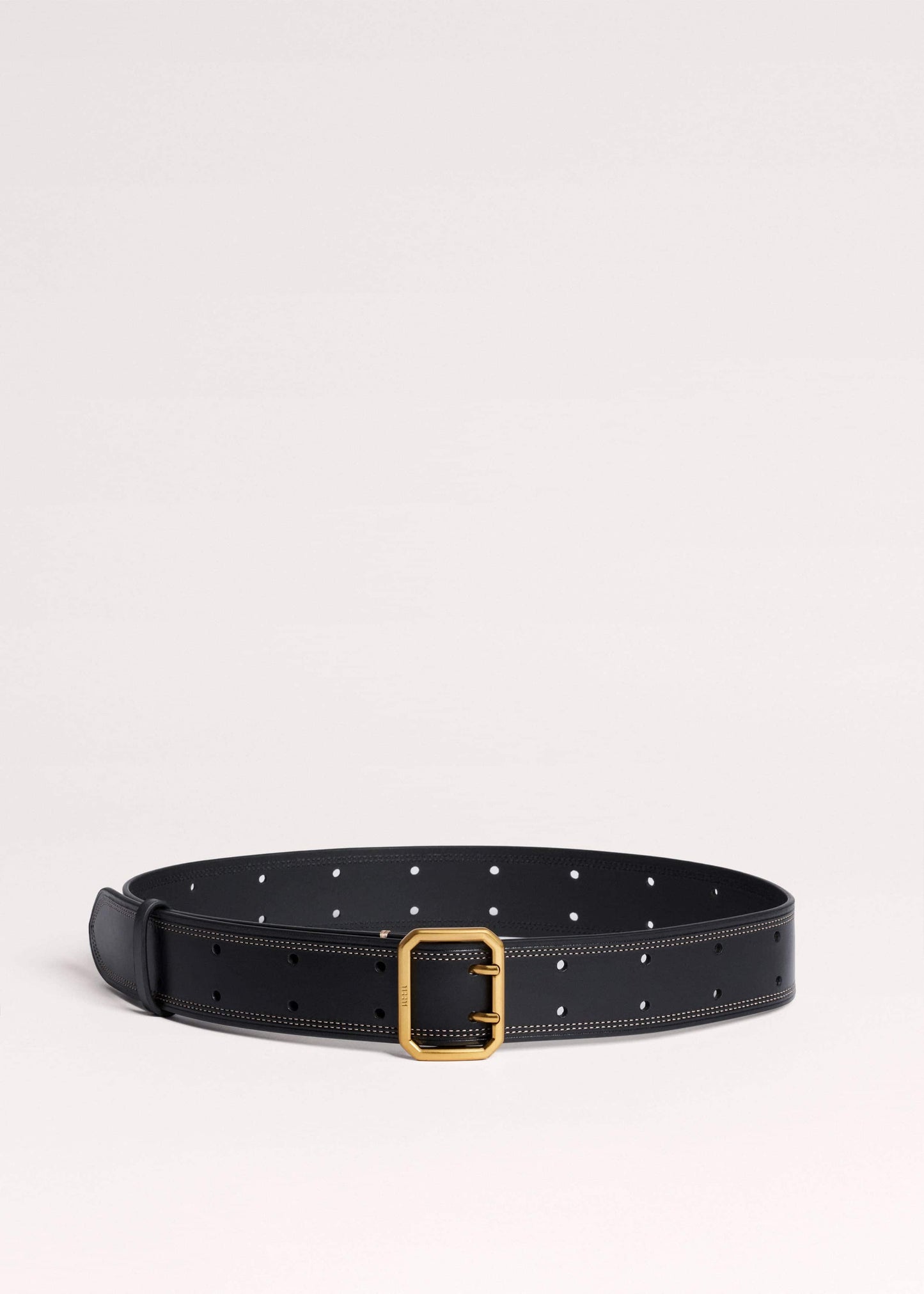 Black Double Prong Belt