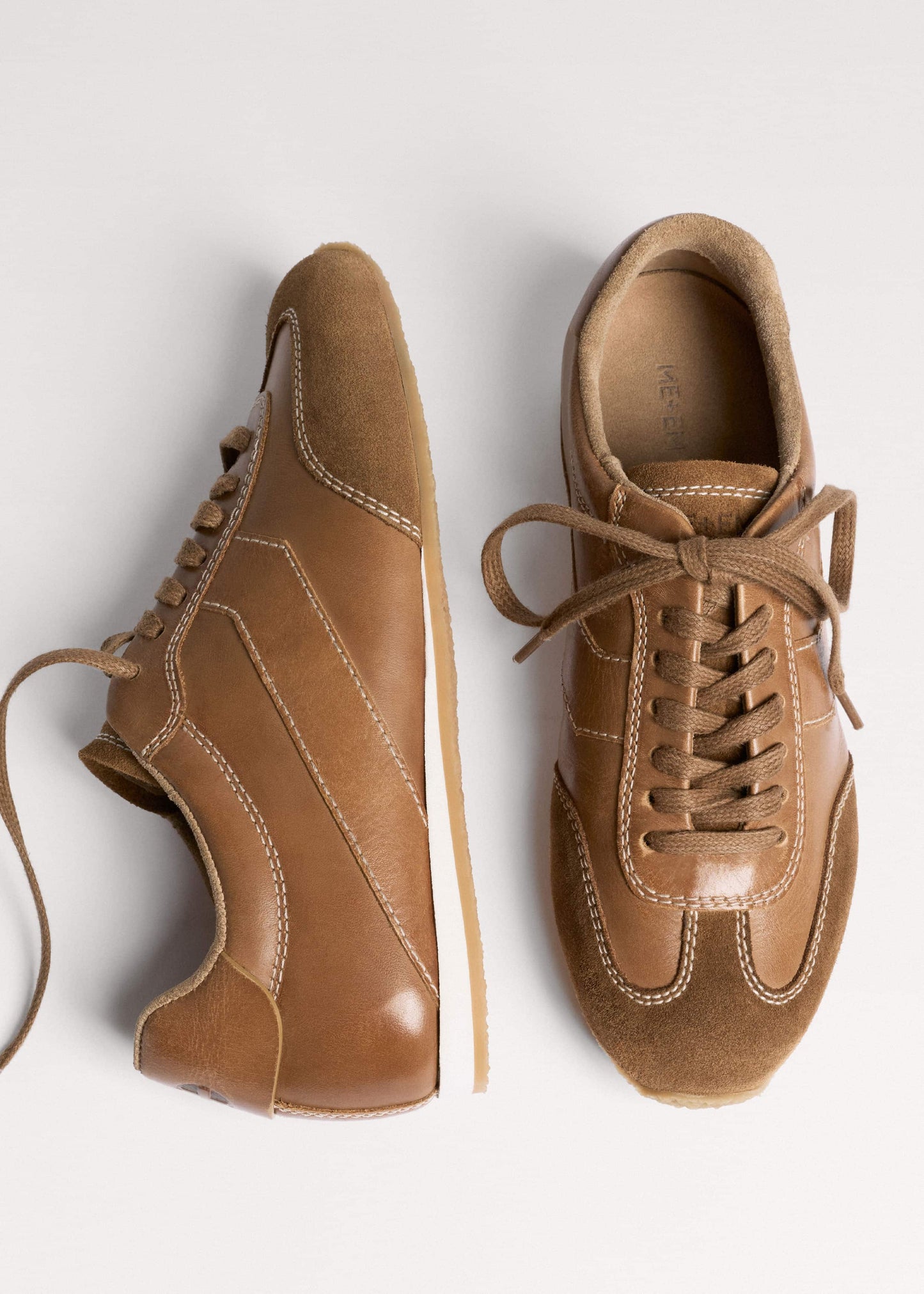 Brown Retro Runner Sneaker