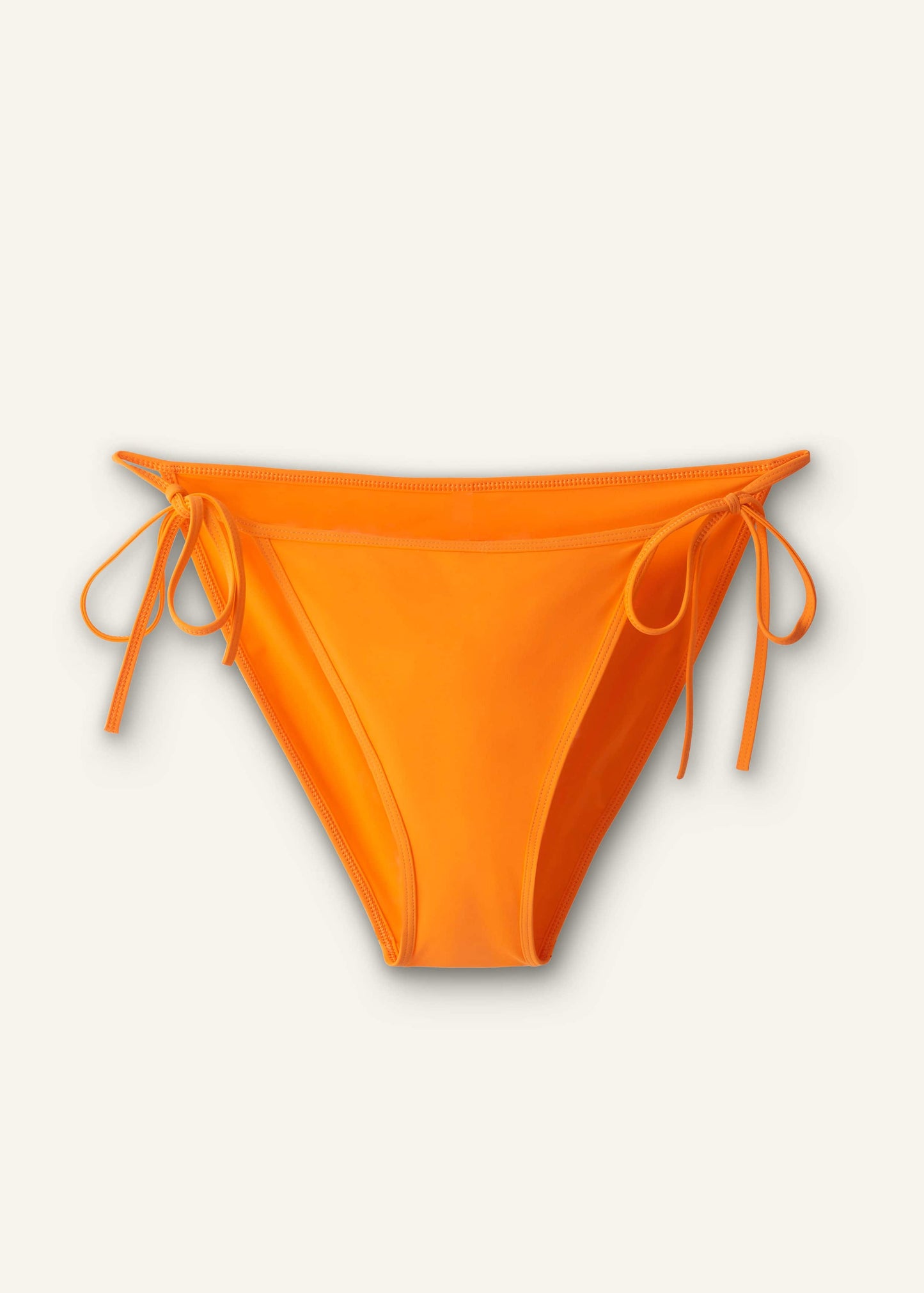 Orange Side Tie Bikini Bottom