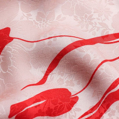 Pink Bias Cut Maxi Dress