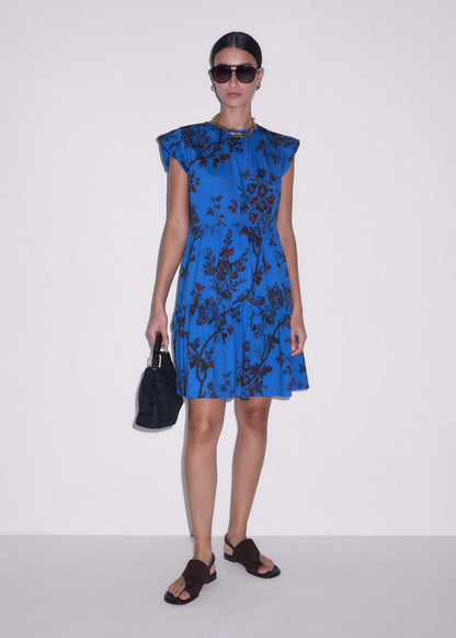 Blue Short Swing Dress