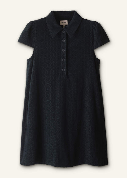 Navy Mini Swing Dress