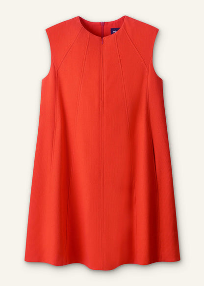Orange Swing Mini Dress