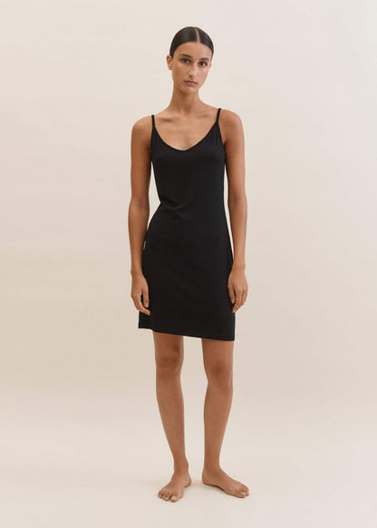 Black Fashion First Aid Slip Dress