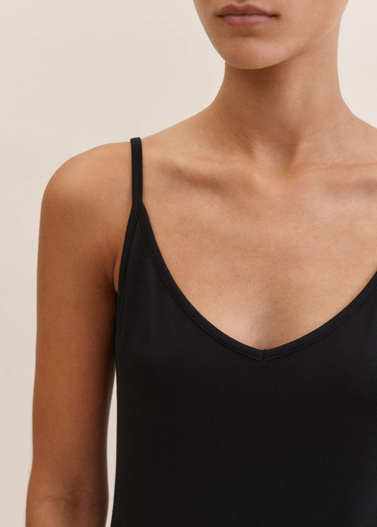 Black Fashion First Aid Slip Dress