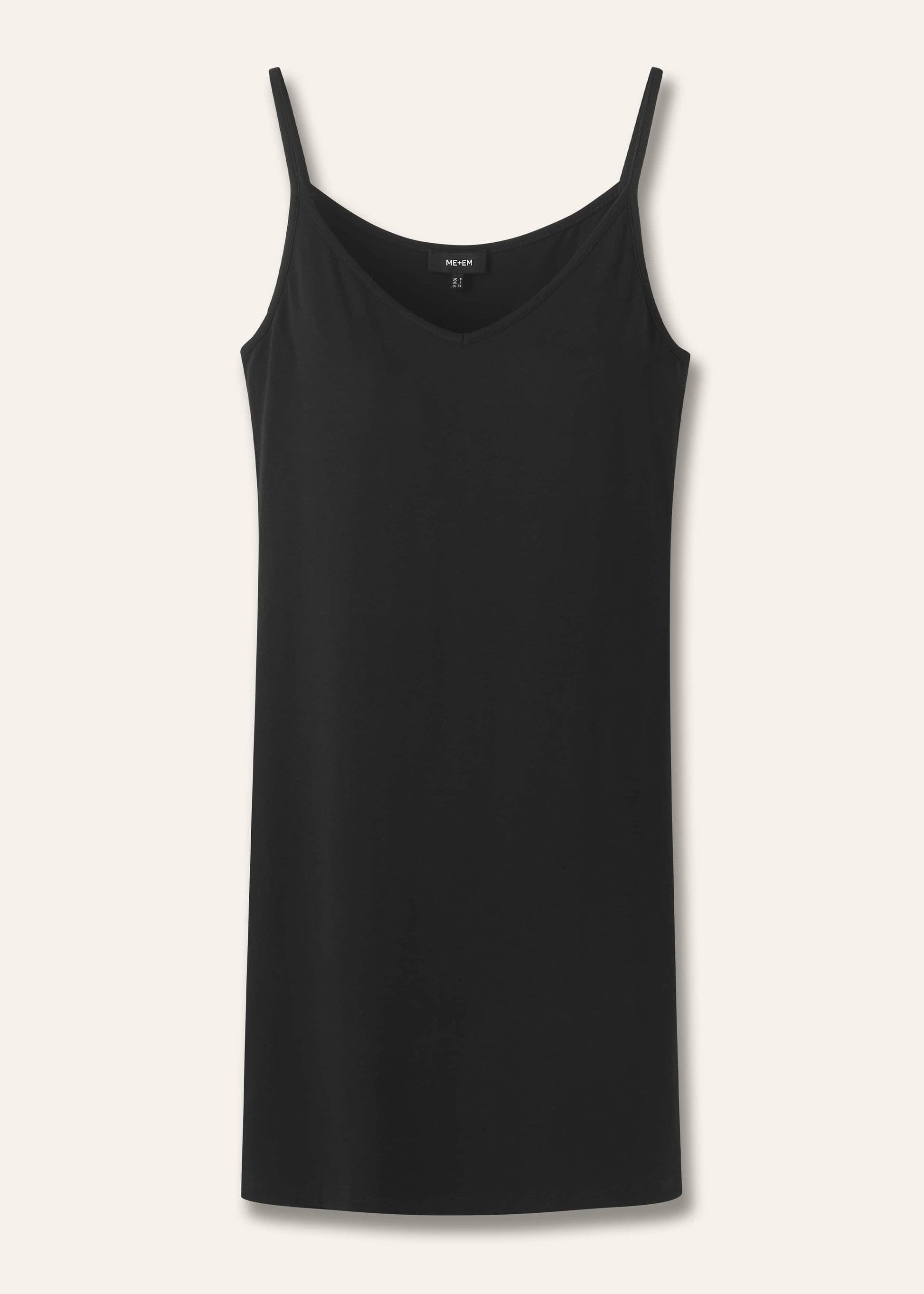 Black Fashion First Aid Slip Dress