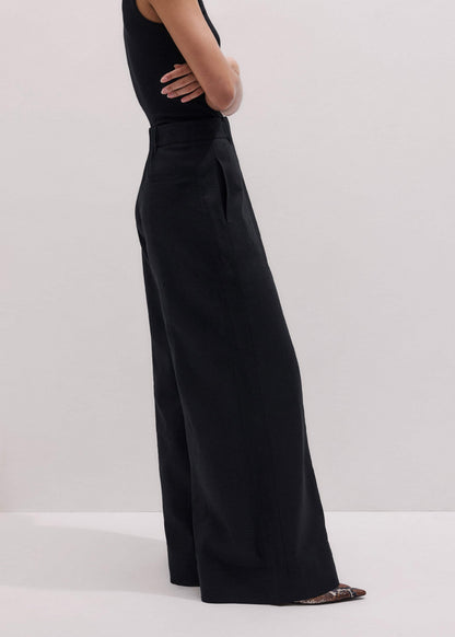 Black Wide-Leg Pant