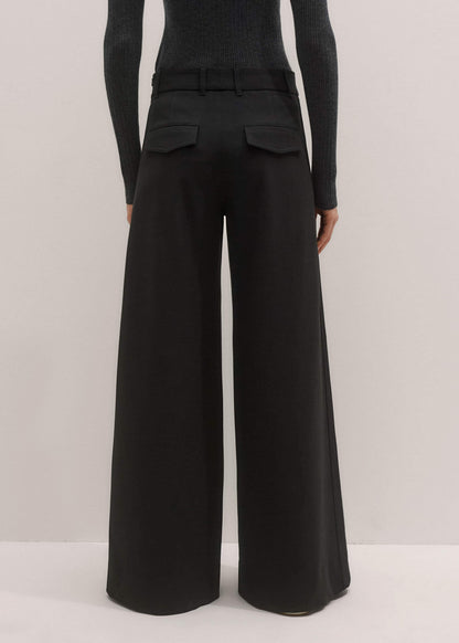Black Wide-Leg Pant