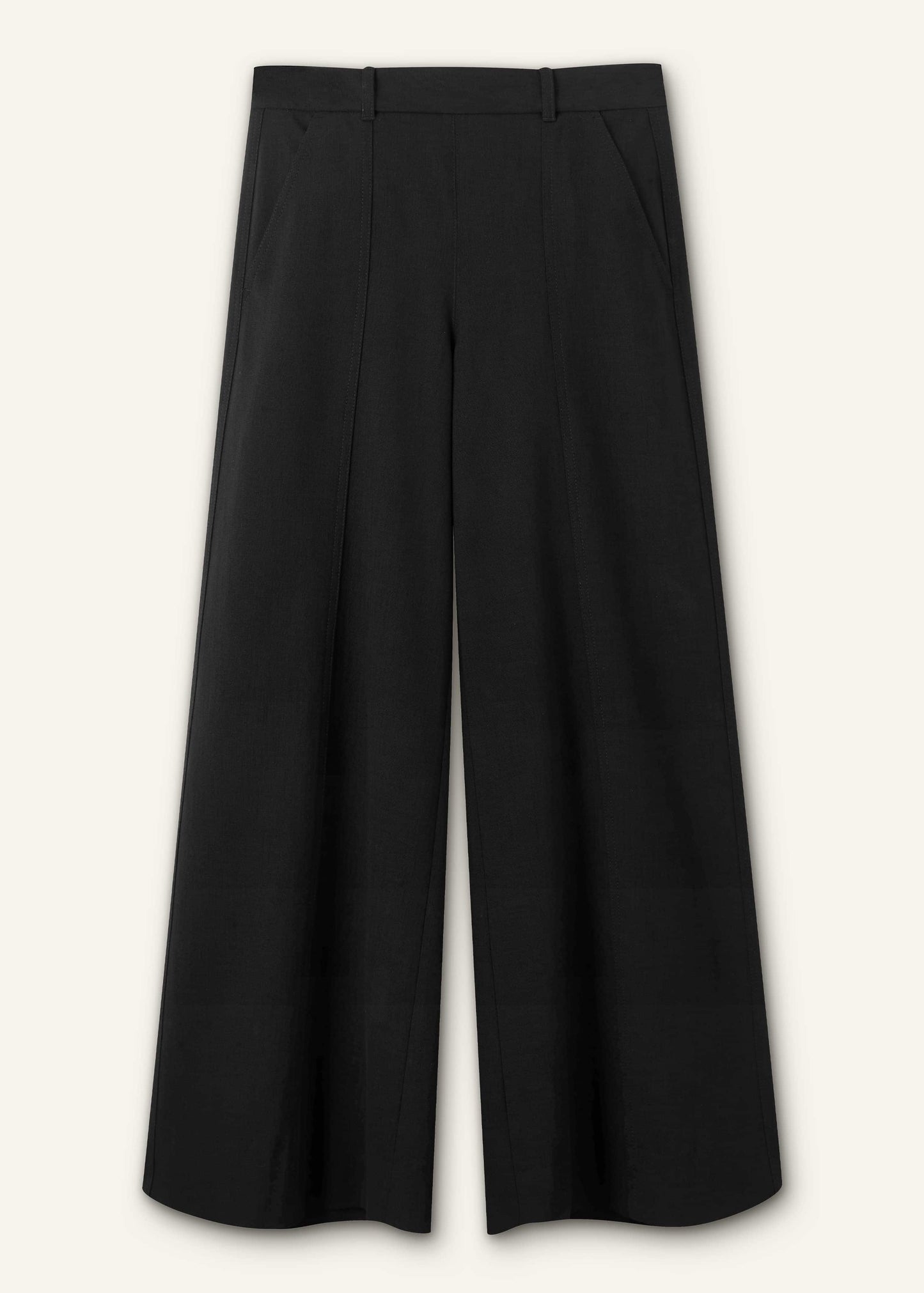 Black Wide-Leg Pant