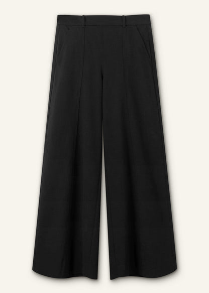 Black Wide-Leg Pant
