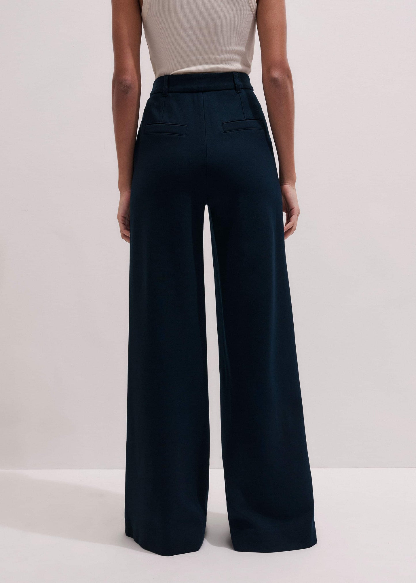 Navy Luxe Travel Tailoring Man Pant