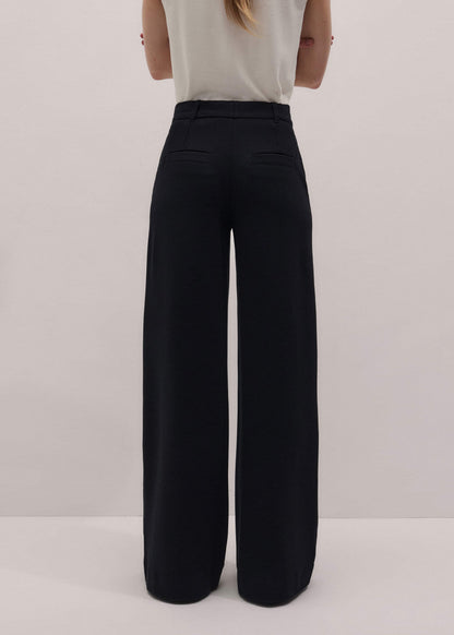 Black Luxe Travel Tailoring Man Pant