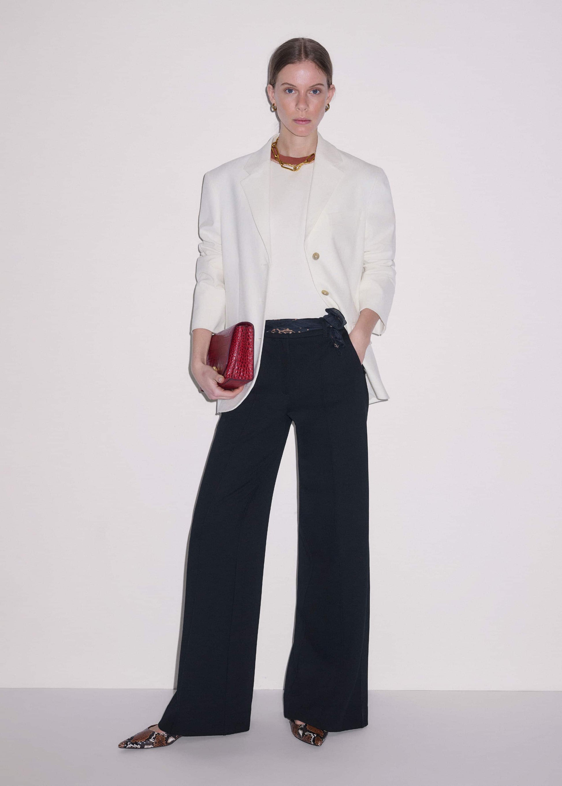 Black Luxe Travel Tailoring Man Pant