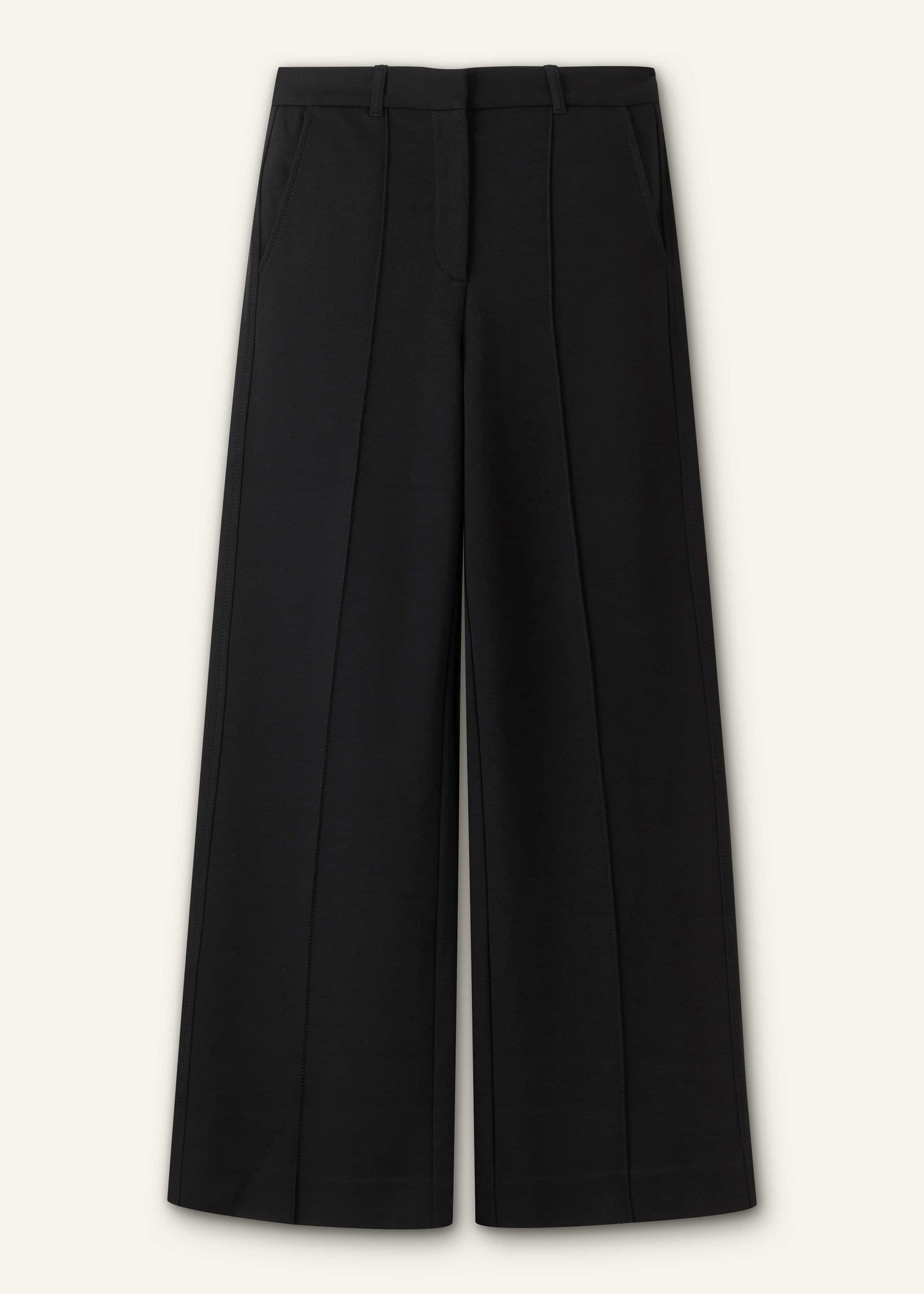 Black Luxe Travel Tailoring Man Pant
