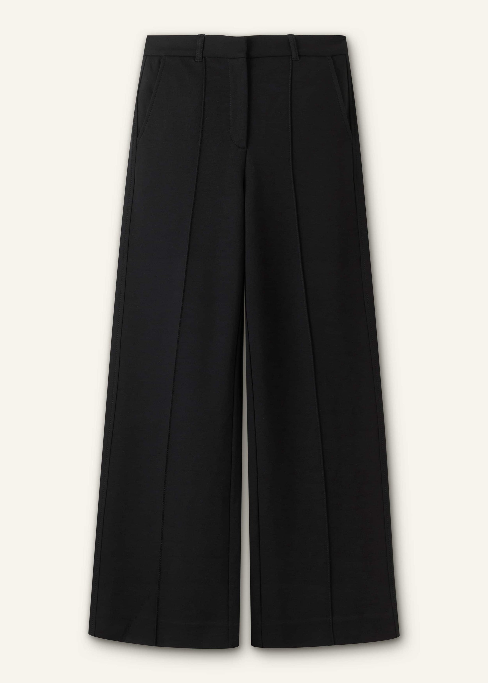 Black Luxe Travel Tailoring Man Pant