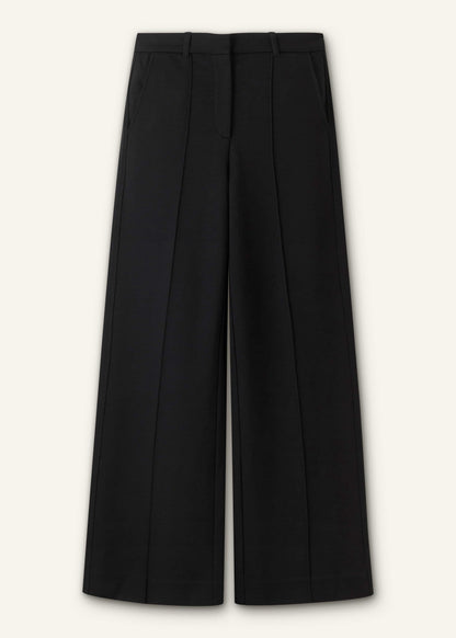 Black Luxe Travel Tailoring Man Pant