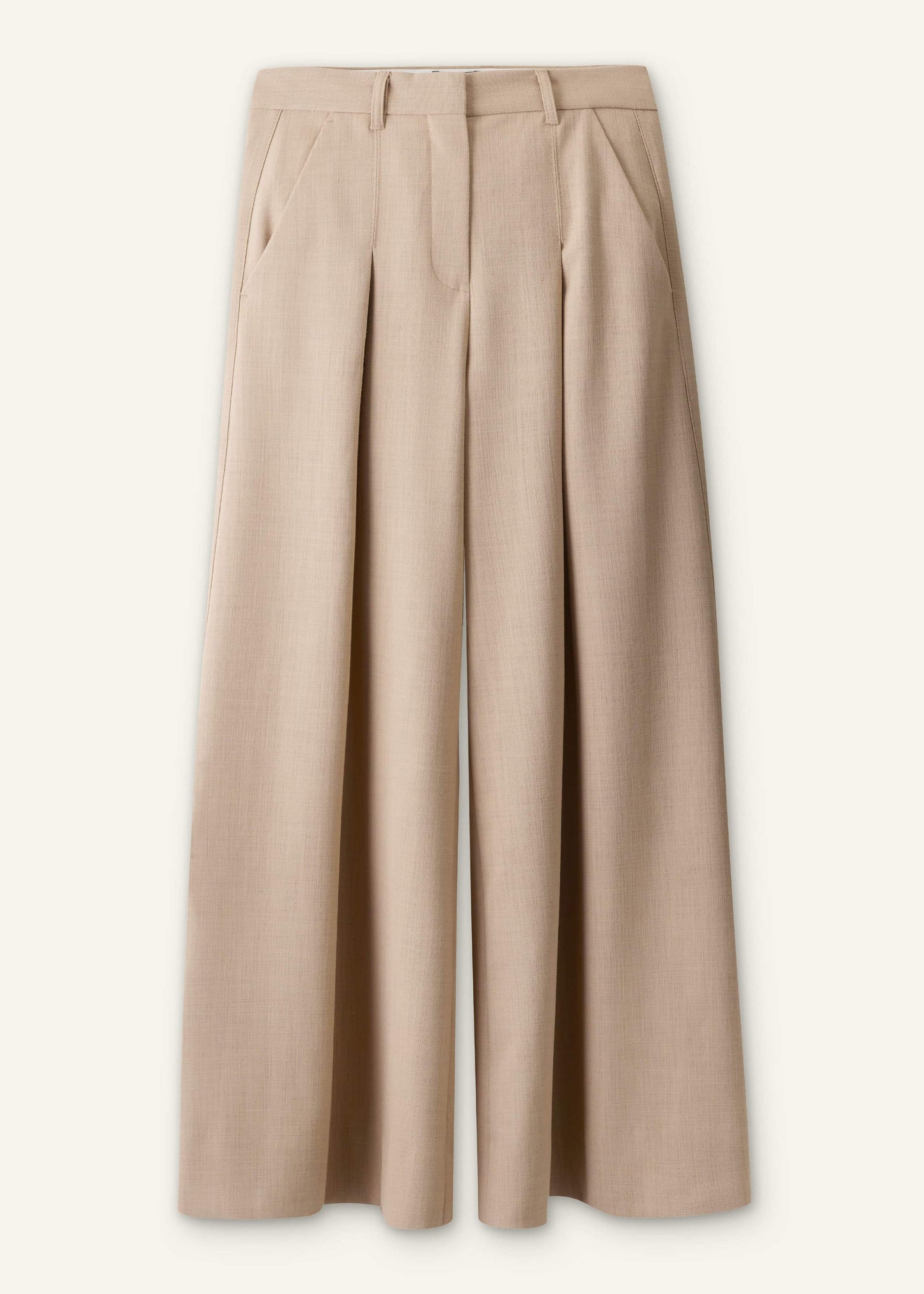 Sand Very Wide-Leg Pant
