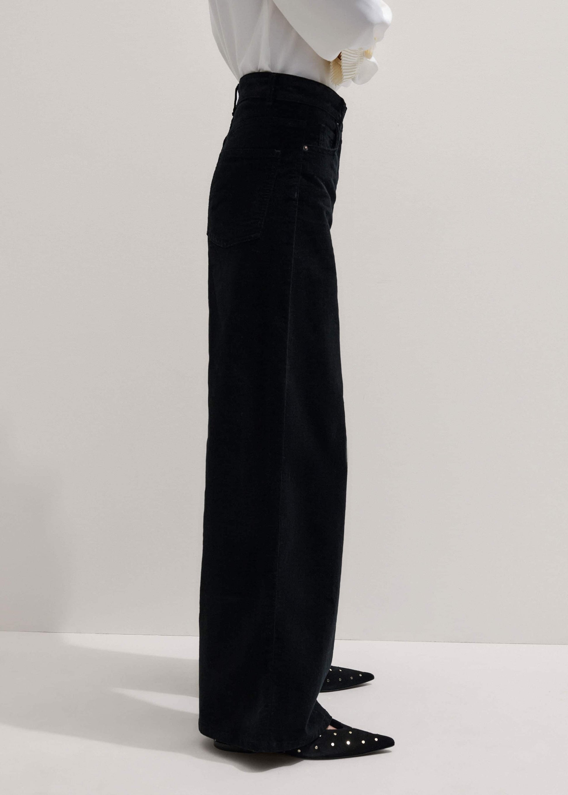 Black Ultimate Wide-Leg Pant