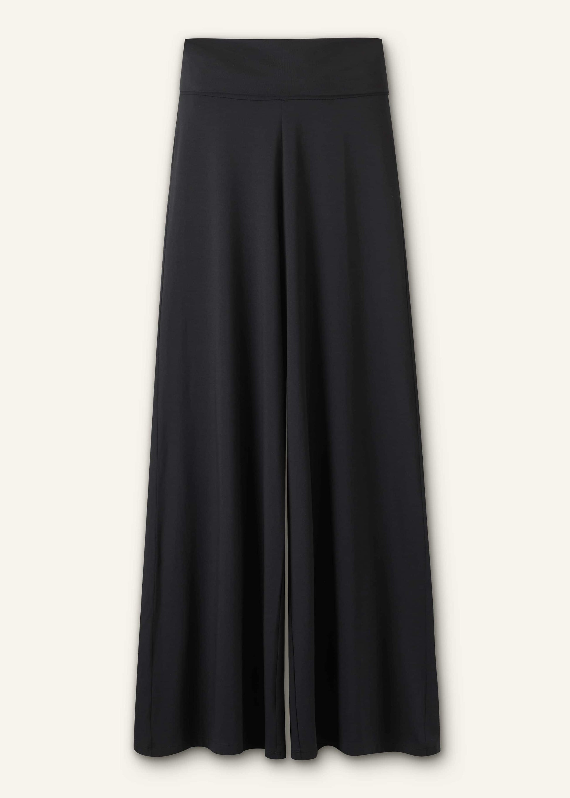 Black Super Wide Palazzo Pant