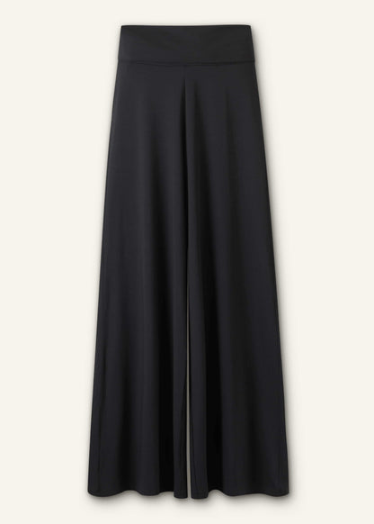 Black Super Wide Palazzo Pant