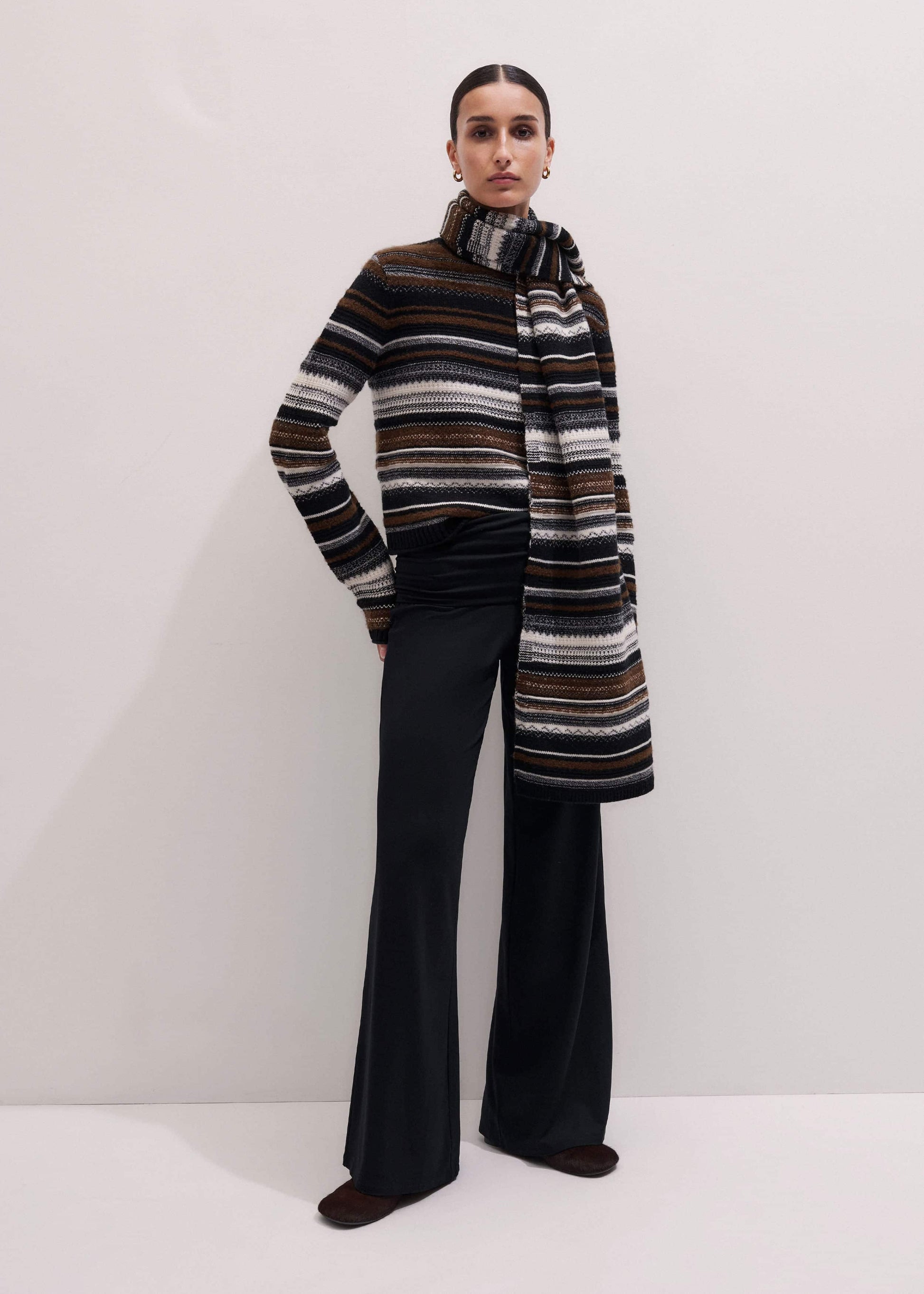 Black Icon Palazzo Pant