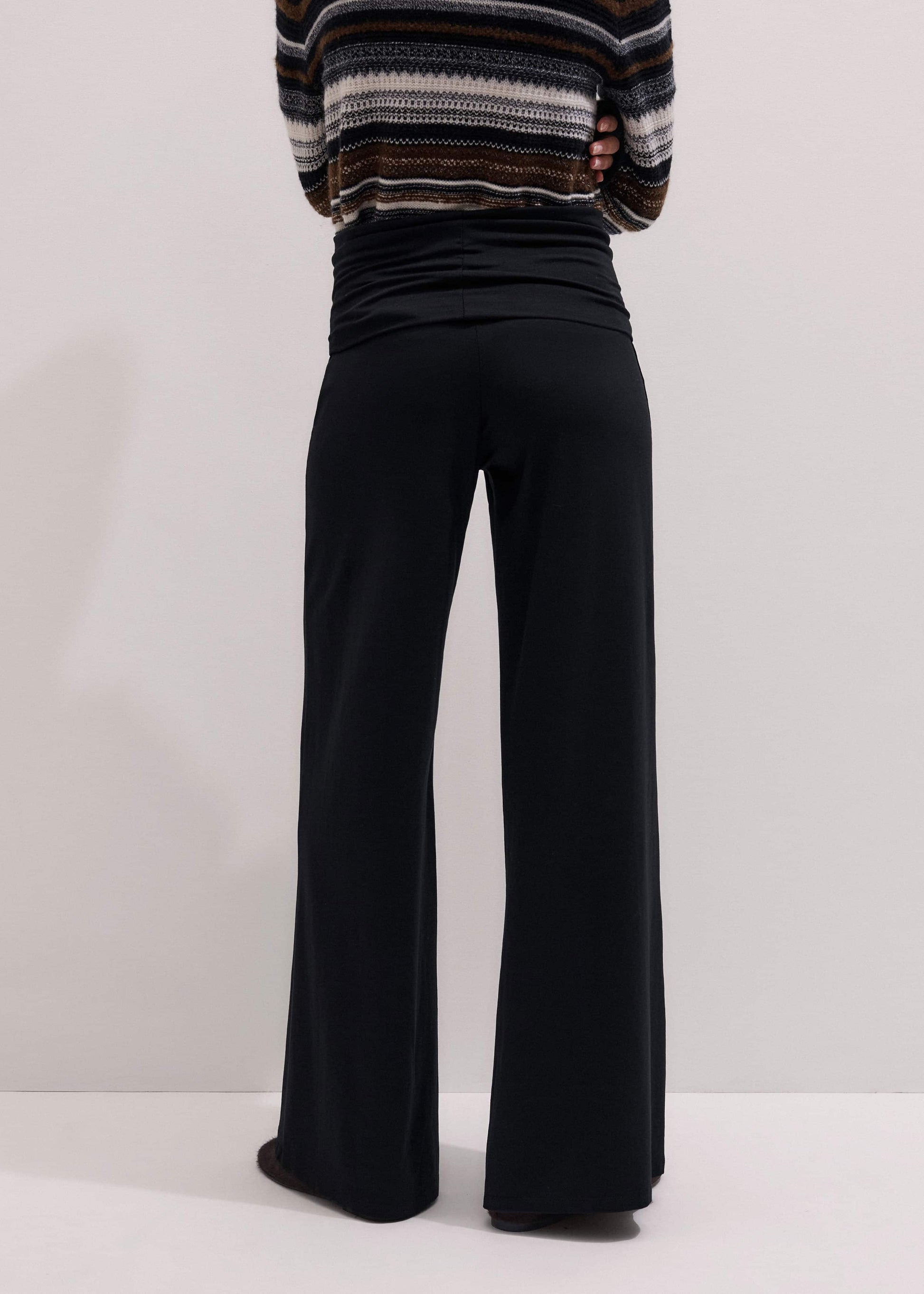 Black Icon Palazzo Pant