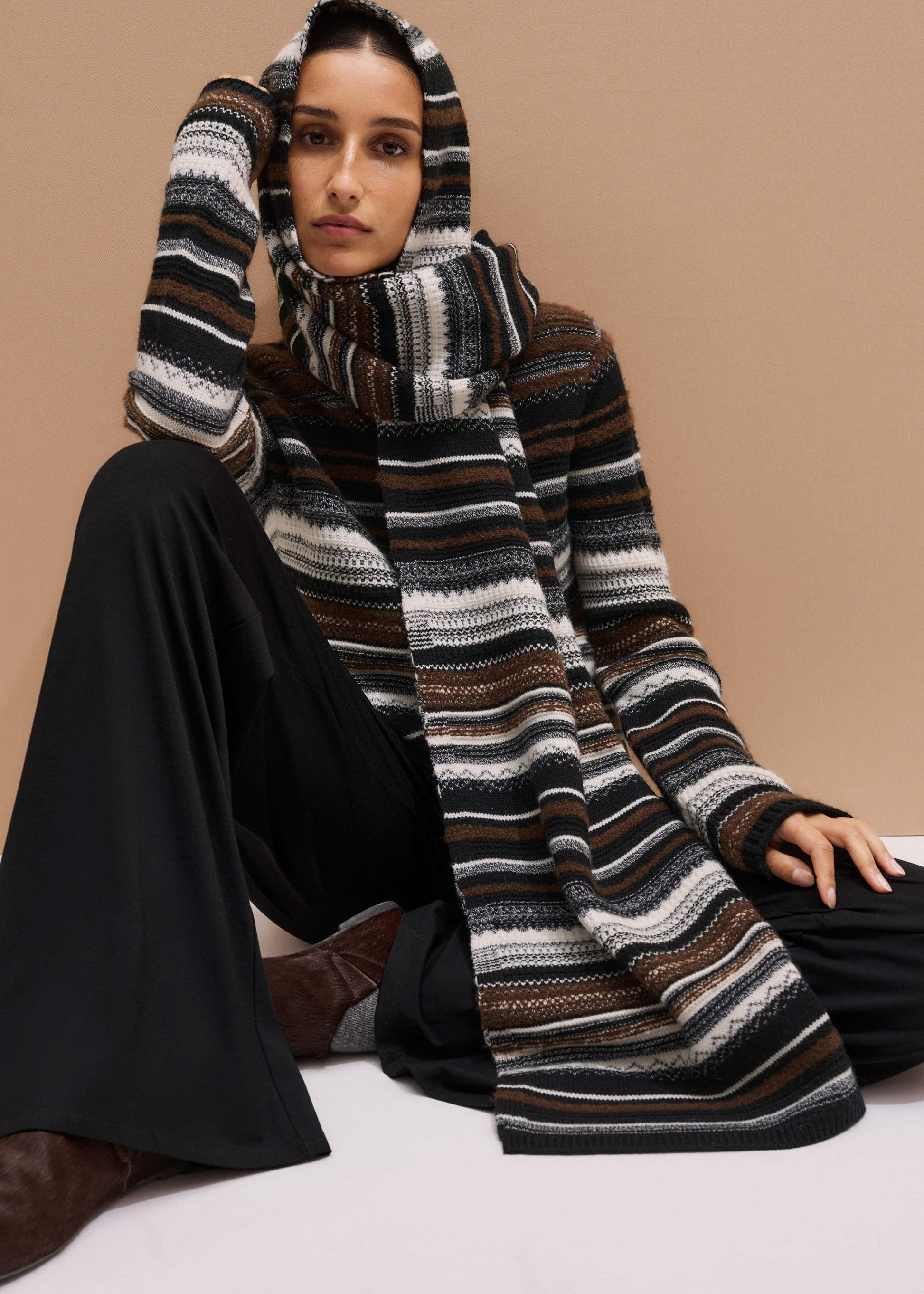 Black Icon Palazzo Pant