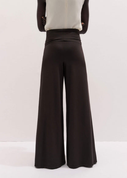 Brown Super Wide Palazzo Pant