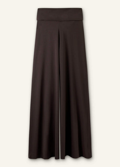 Brown Super Wide Palazzo Pant