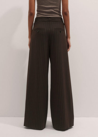 Brown Wide-Leg Pant