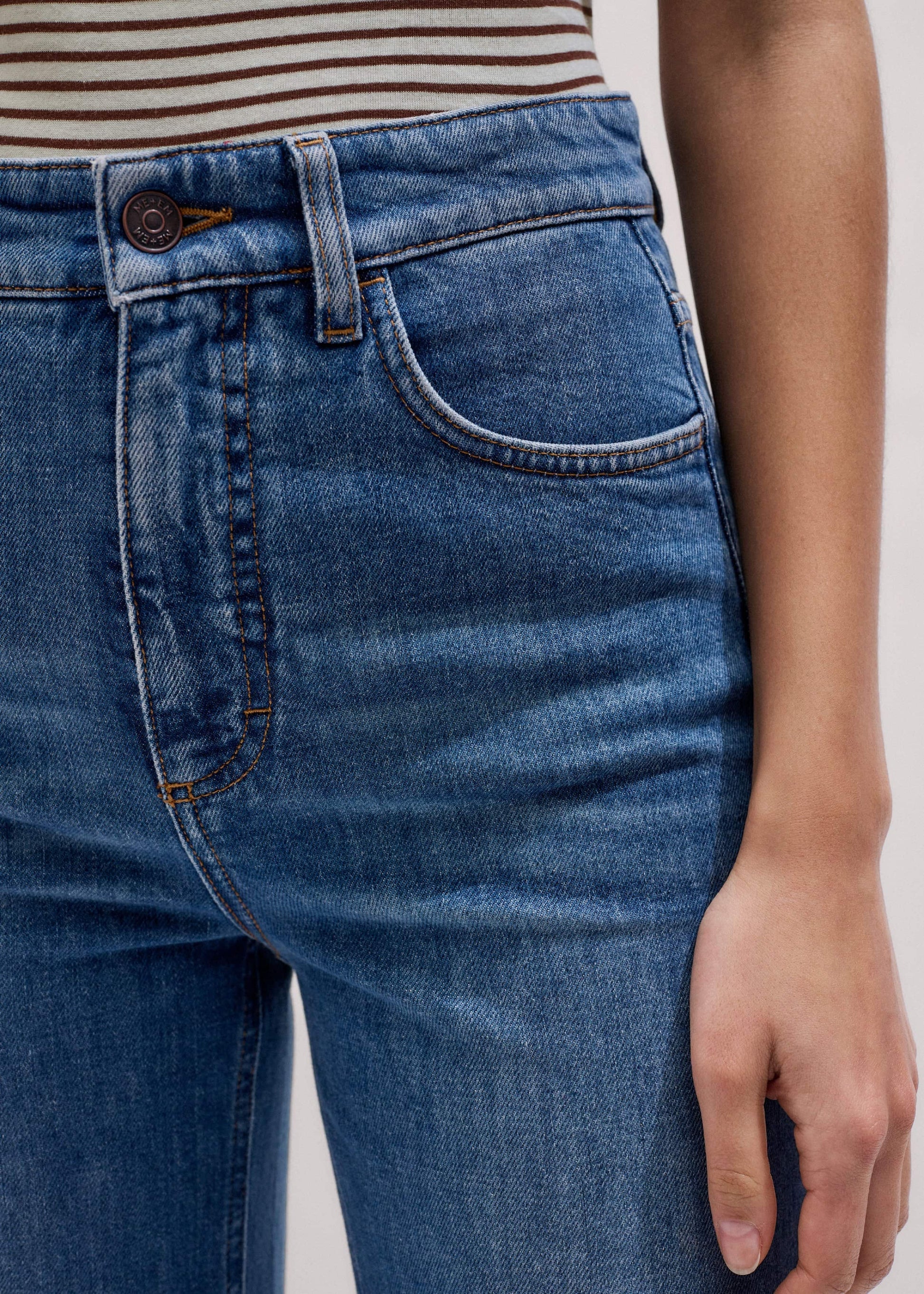 Blue Super Flare Wide Jean