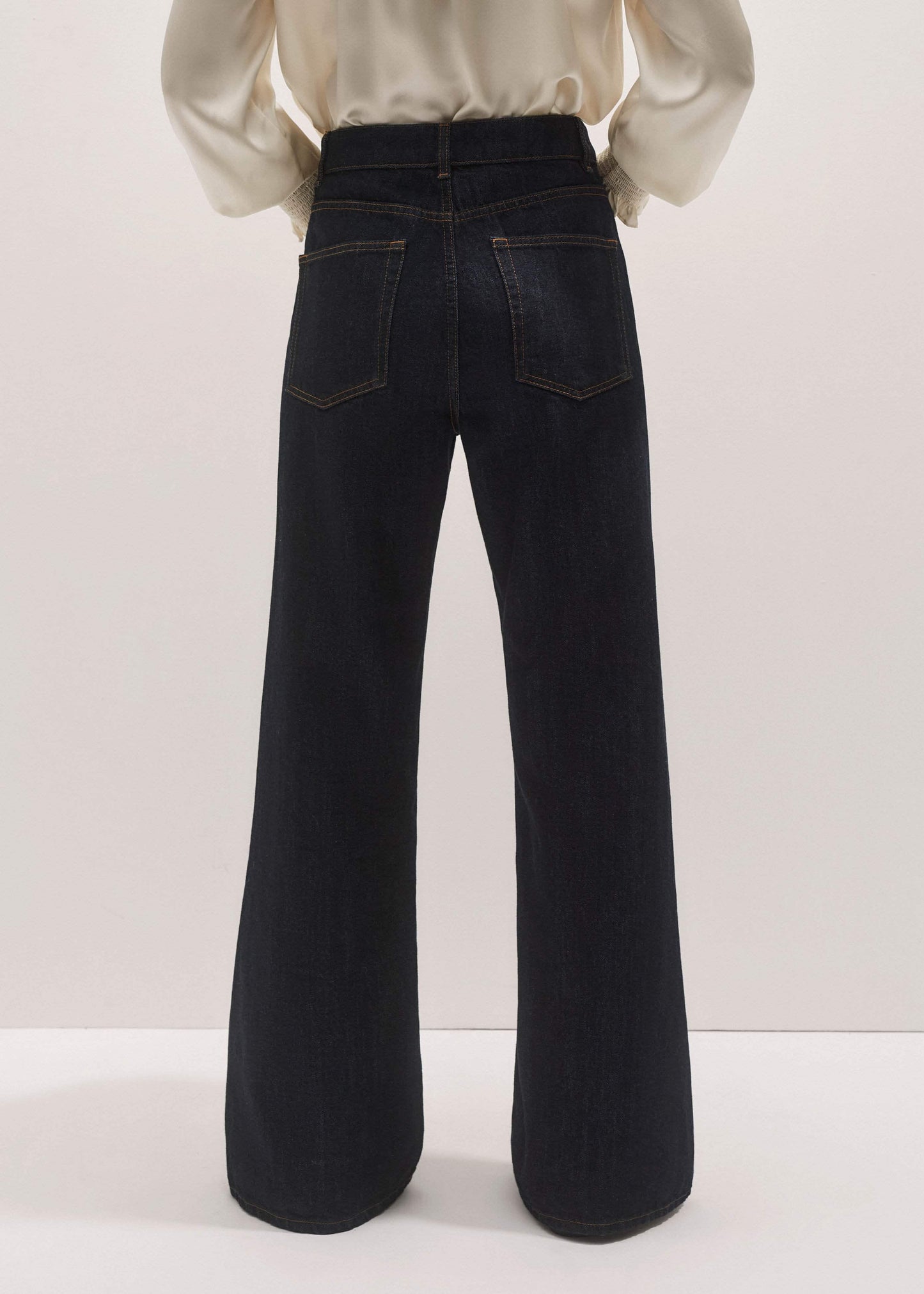 Blue Subtle Flare Jean