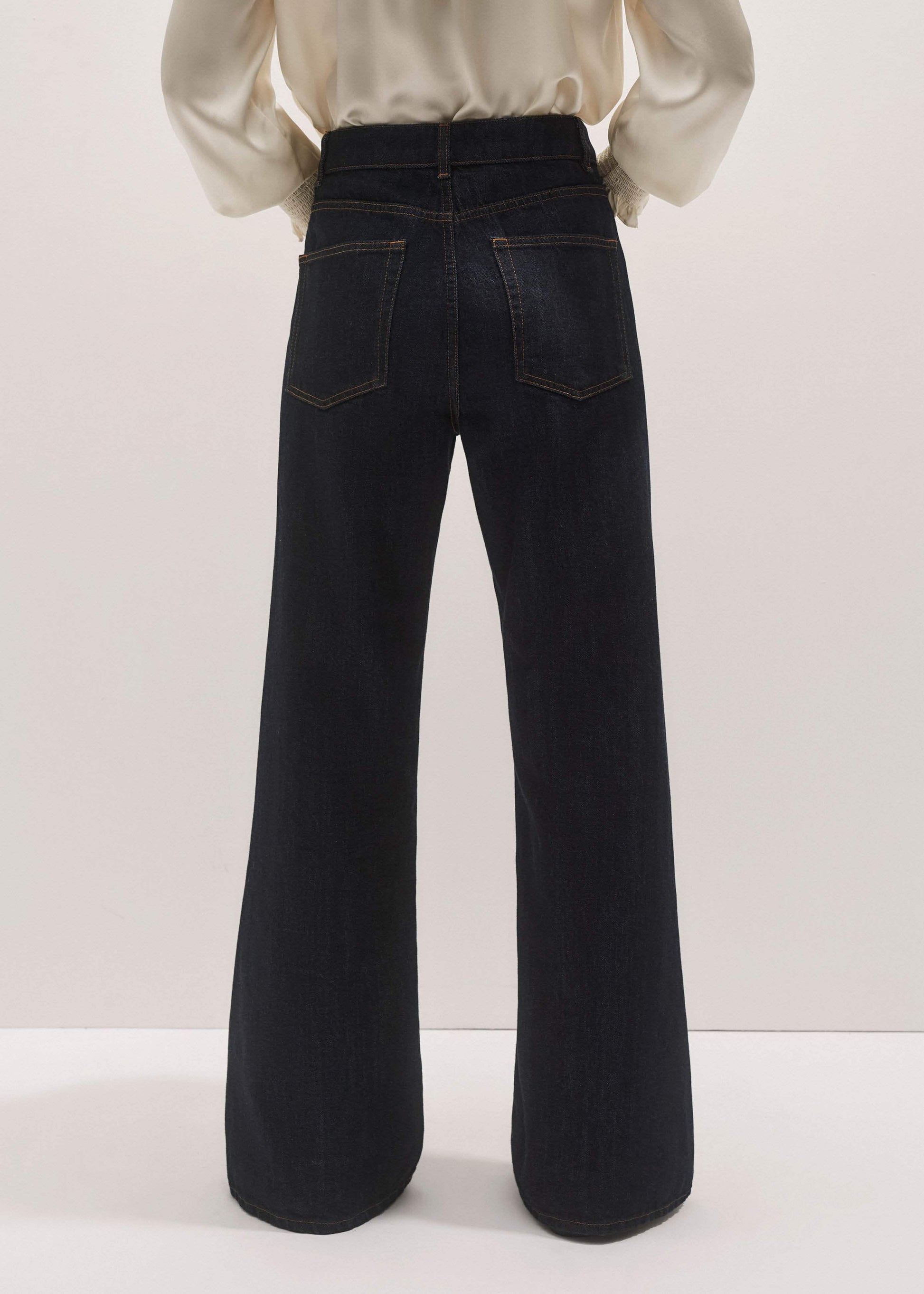 Blue Subtle Flare Jean