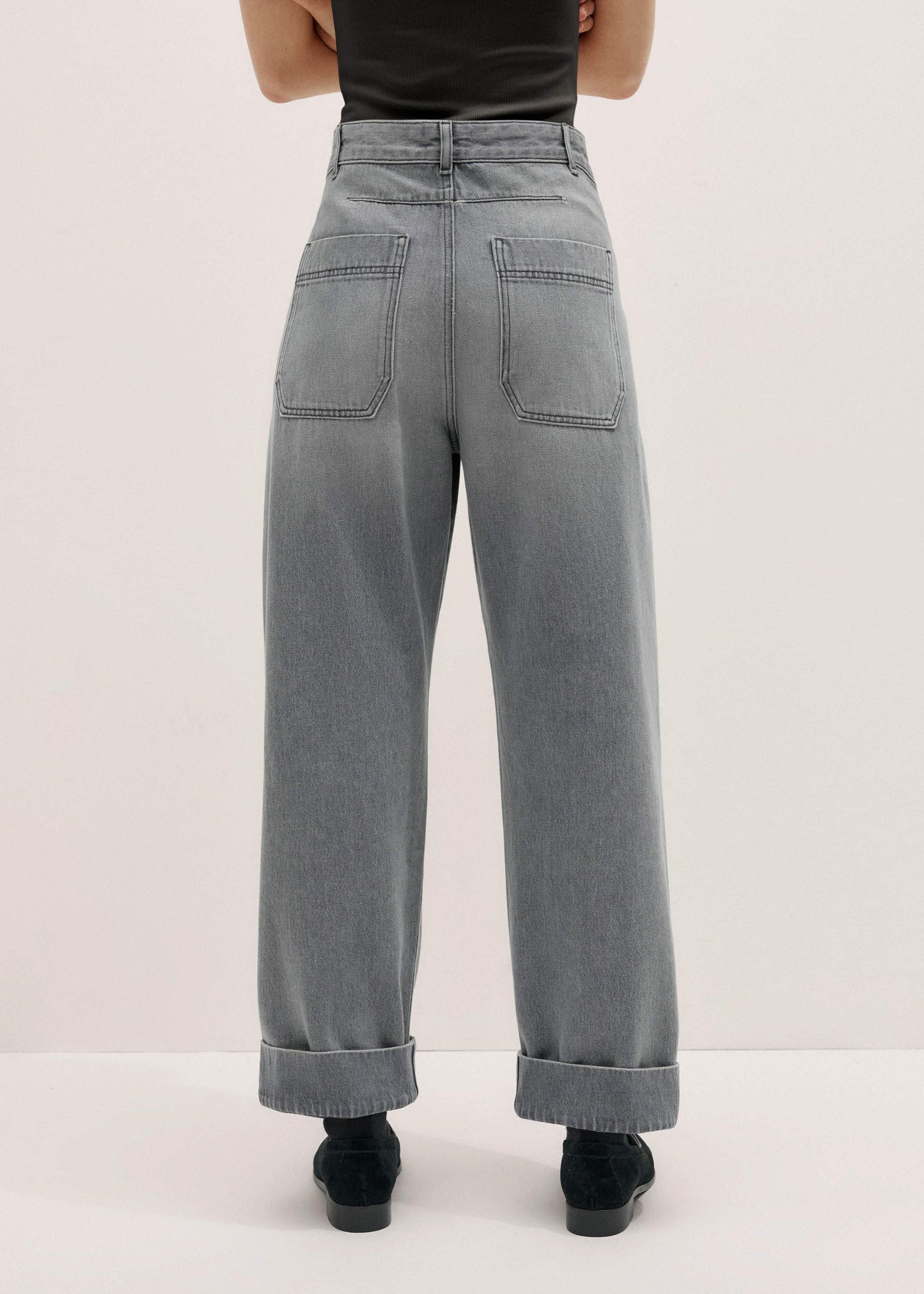 Gray Clever Jean