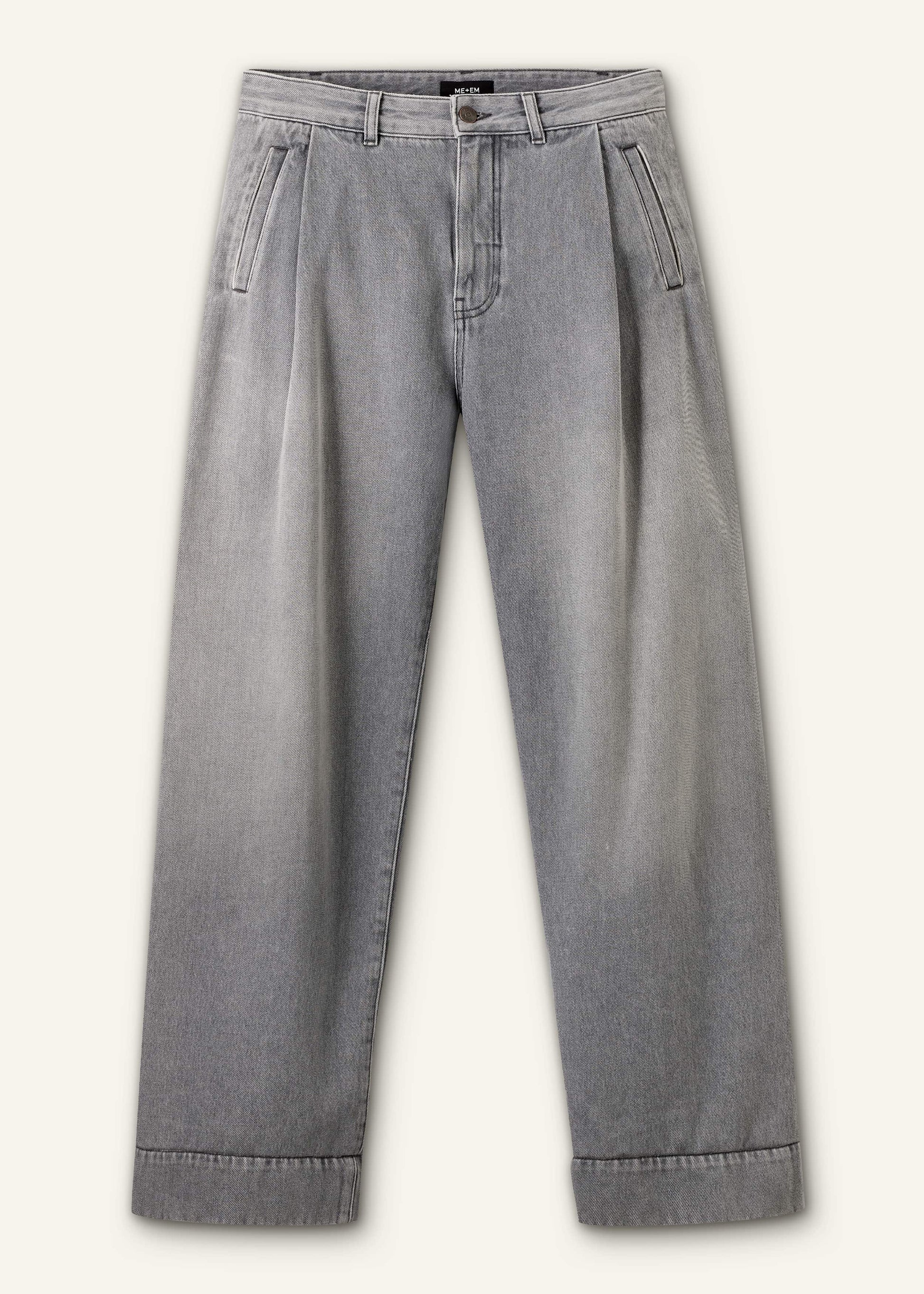 Gray Clever Jean