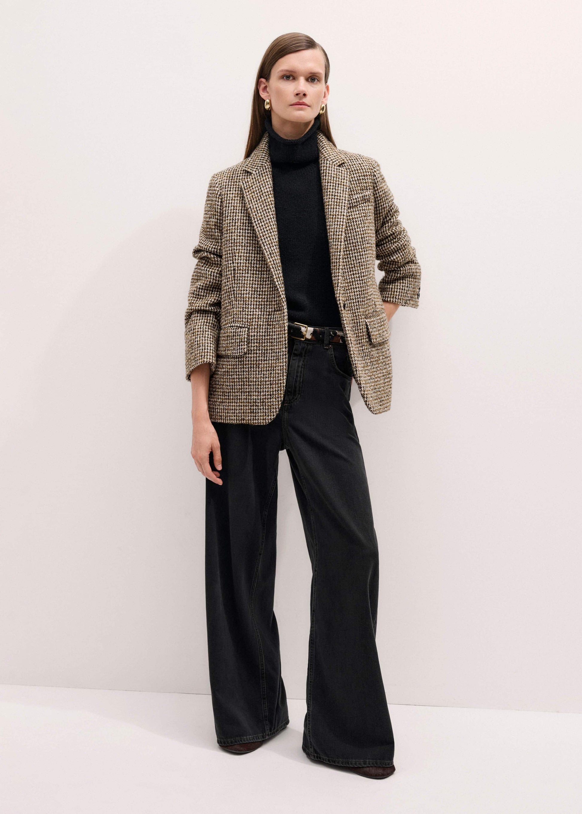 Black Every-Wear Baggy Jean