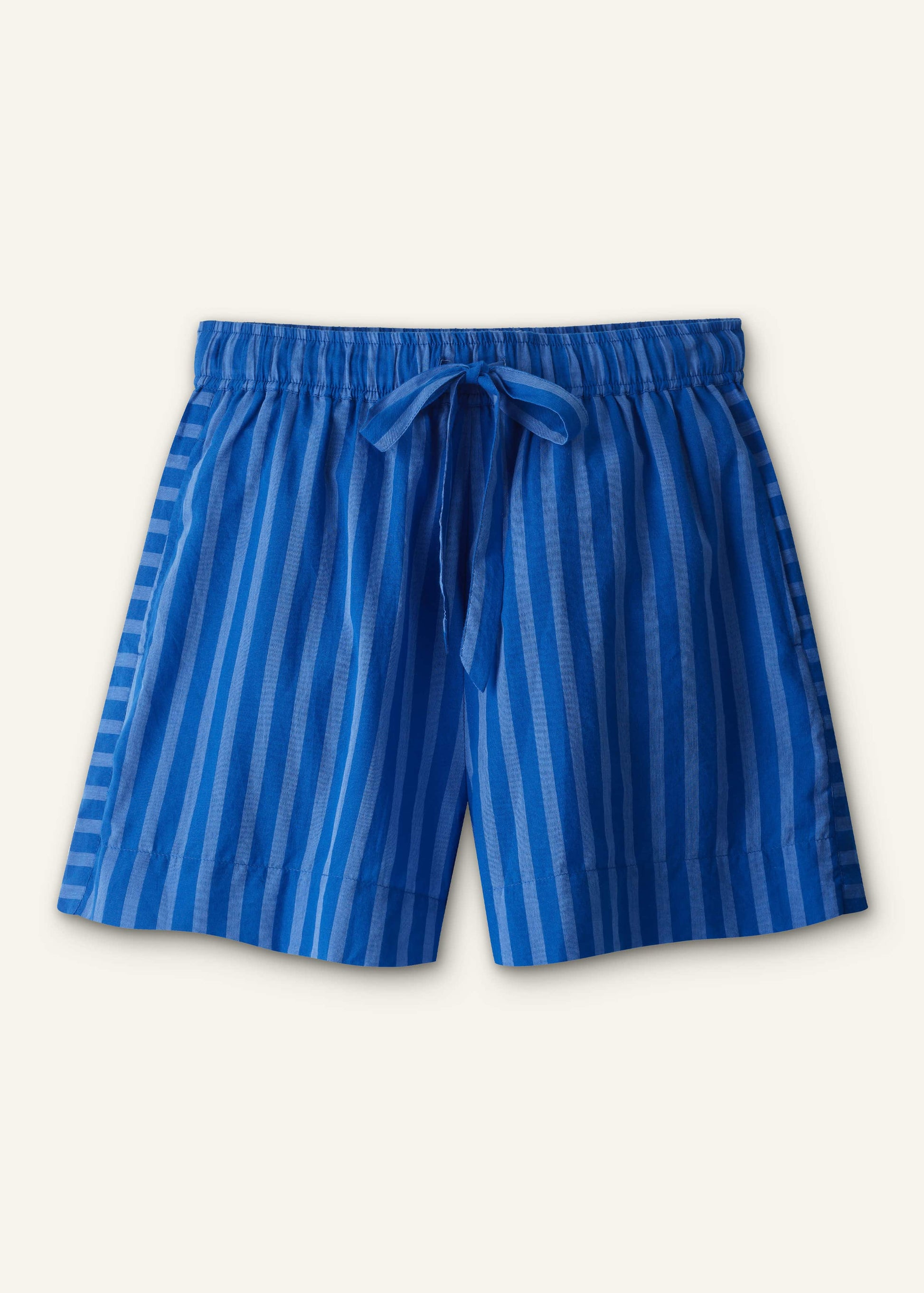 Blue Striped Beach Short