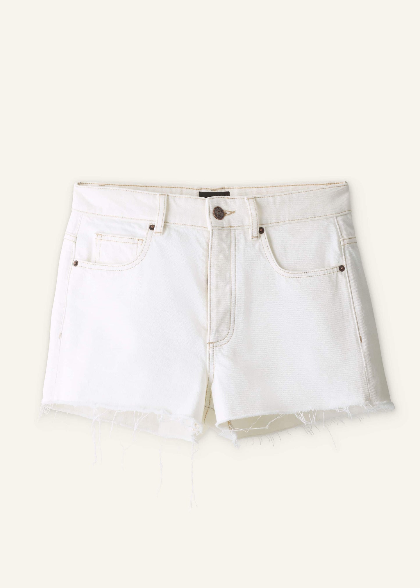Ecru Classic Cut Off Short