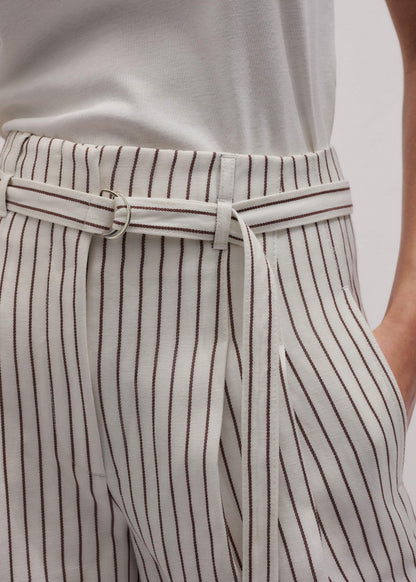 Ivory Tailored Pleat Short