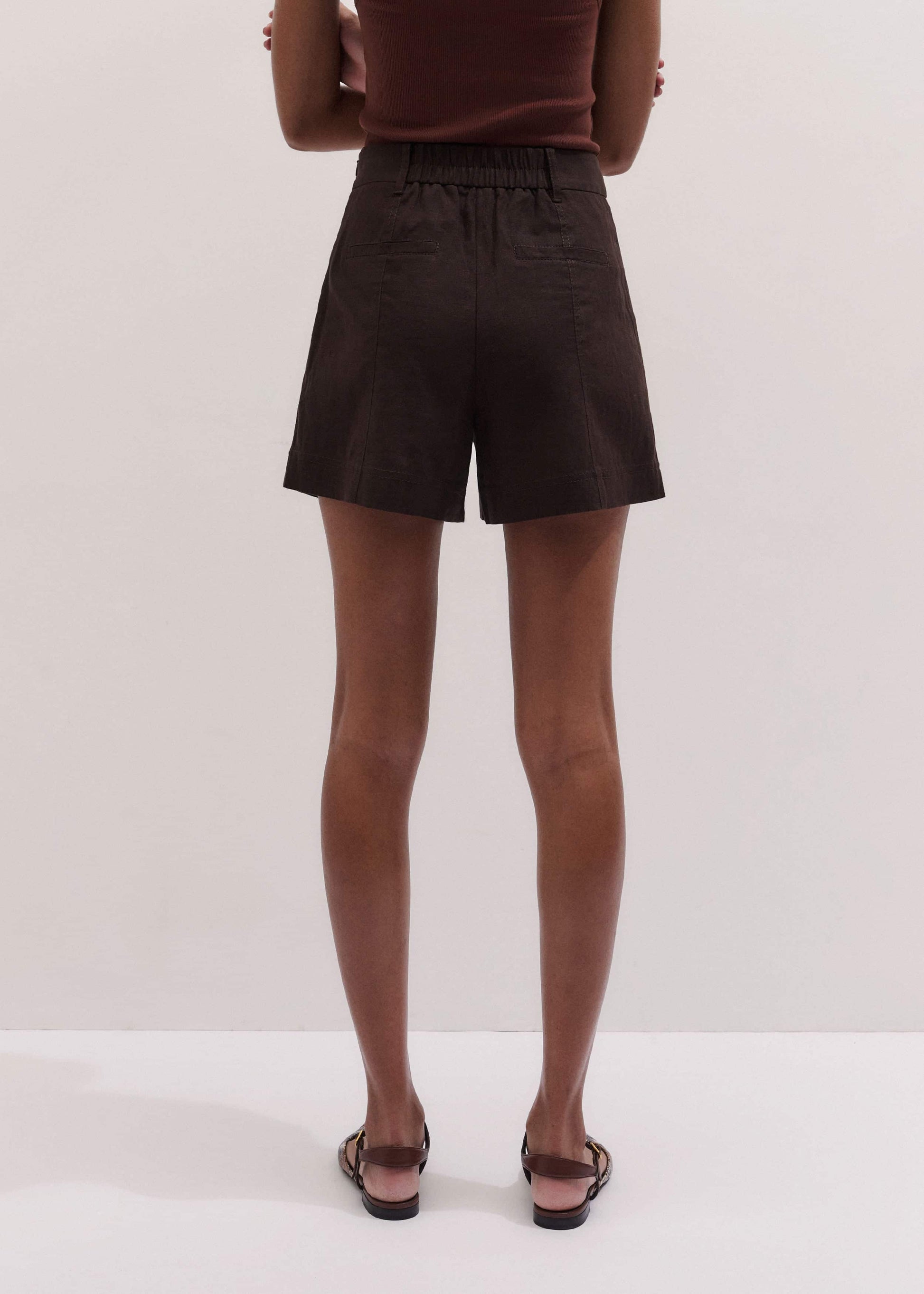 Brown Easy Summer Short