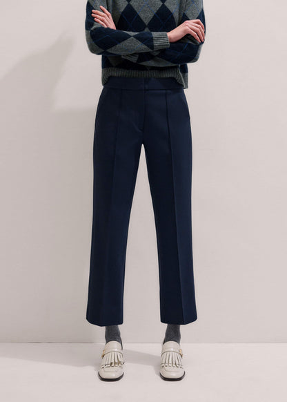 Navy Slim Crop Forever Pant | Pants