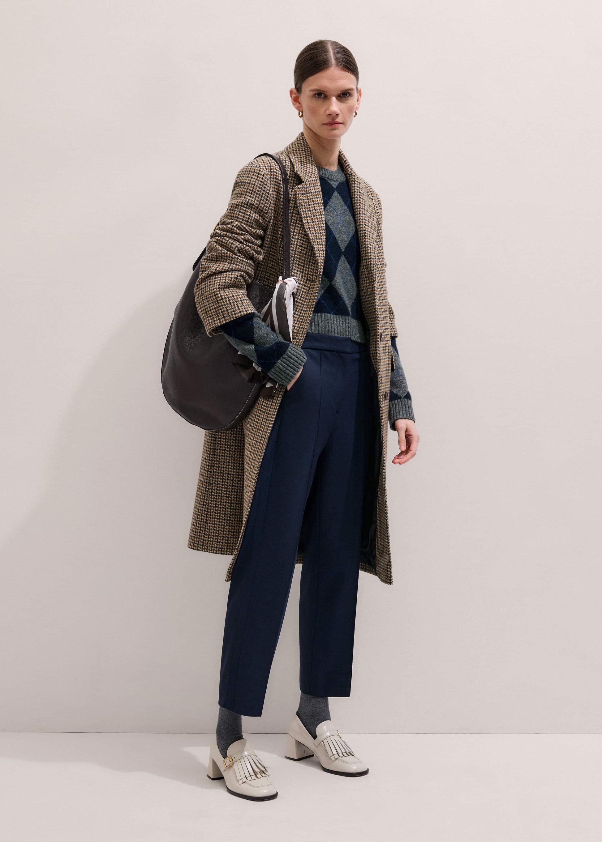 Navy Slim Crop Forever Pant | Pants